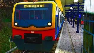 Берлин СПЕЦИАЛЬНЫЙ городской поезд Sbahn | BR 481 СЕРДЦЕ БЕРЛИНА | СИМУЛЯТОР ПОЕЗДА 2022 ☆