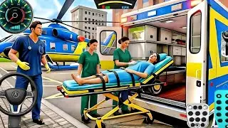 New Ambulance City Rescue Simulator - 911 US Emergency Ambulance Driving 3D Game! Android Gameplay