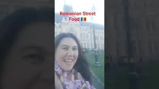Trying Romanian Street Food 🇷🇴 | Weighed by 100g Near the Palace of Culture