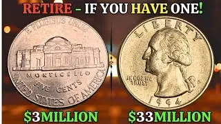 Jefferson Nickel 5 Cents and Washington Quarter | U.S. Coin Guide