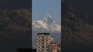 &ldquo;Today&rsquo;s amazing Mountain View from Pokhara 🌄⛰️&rdquo; #pokhara #nepal #foryou #mountains #love #shorts