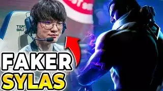 FAKER Is ABUSING This New Build On SYLAS!! *WORLDS 2021* - League of Legends