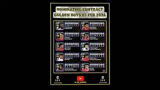 NOMINATING CONTRACT EFOOTBALL 2024 #efootball2024 #infopes #efootball #footballleague #formasiunik
