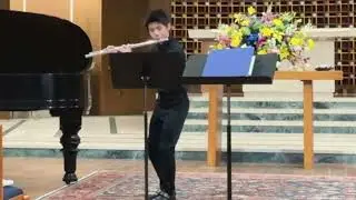 Haruto Yoneyama - Flute Concerto (1st Movement) | 2025 Global Music Competition