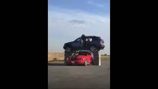 The Most Insane Car Stunt Caught On Camera #shorts#TheUkMediaWatch