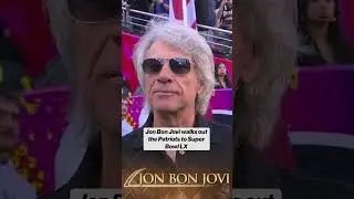 Jon Bon Jovi WALKS OUT Patriots 🎤 #Superbowl #Patriots #jonbonjovi #NFL