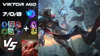 MID Viktor vs Vladimir - EU Grandmaster Patch 25.S1.8