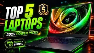 Top 5 High-Performance Laptops for 2025 &ndash; Best Laptops for Work, Gaming & Media Editing