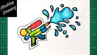 How to Draw a Water Gun