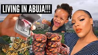LIFE IN ABUJA | STREET FOOD, MINI MARKET RUNS, PLANT SHOPPING, SURPRISE GIFT etc... | VLOG #64
