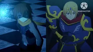 KAZUMA VS MITSURUGI TODAS LAS PELEAS - KONOSUBA AUDIO LATINO