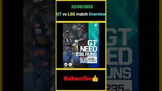 22/05/2025 | GT vs LSG match Overview | IPL 2025 64th Match Review | #factsmaavalite #lsgvsgt #ipl