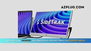 SideTrak Swivel 14&rdquo; Patented Attachable Portable Monitor for Laptop | FHD TFT Laptop Dual Screen | M