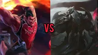 CRİT Darius & AD TANK Darius Full Build VS (WİLD RİFT)
