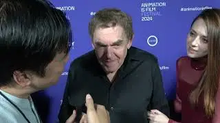 Charles Fleischer Carpet Interview at Animation Is Film 2024