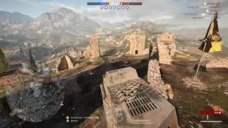 Battlefield 1 Conquest Empire's Edge 72-0 - A7V HeavyTank. 2017-05-20