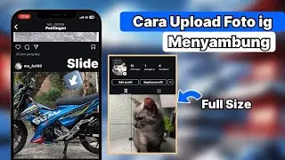 Cara Upload Foto Instagram Menyambung