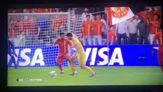 Gheorghe Hagi nice finess goal in Fifa 20 Futchampions