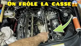 Audi S6 V10 on Frôle la casse moteur!😱Réparation admission et nettoyage soupapes✅