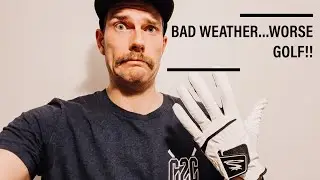 My First Vlog - Bad weather&hellip;worse golf & no putting 😳! (4K)