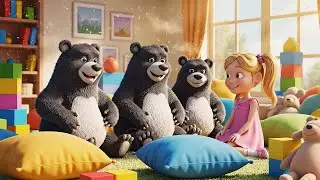 Three Little Toy Bears Stomp Stomp Stomp | Nursery Rhymes for Kids & Baby Songs