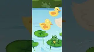 Eendjies eendjies stap in 'n ry  #afrikaans #animation #kidsvideo #kinders #music #kleuters