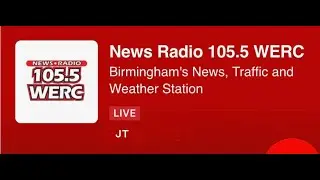 John Pudner on WERC Birmingham's News.