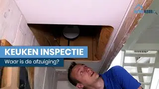 Keukeninspectie met een creatief aanrechtblad en géén afzuiging!