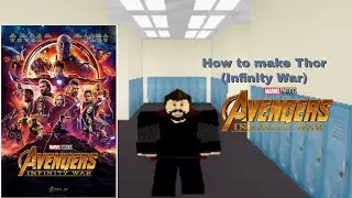Roblox Superhero Life 2 - How to make Thor (Avengers: Infinity War)
