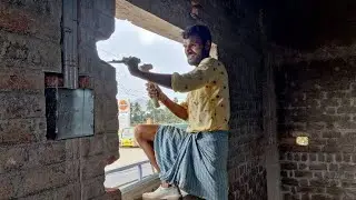 Fitting of window Grill | FAST WORKERS | Civil work | Details in Description 👇🏻