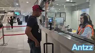 How to get from the Sydney Domestic Airport to the Airport railway station Australia 🇦🇺
