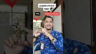 Lulusan S.Pd PPG dulu apa Ngajar dulu? #guru #gurupenggerak #pgp