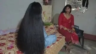 New model chandani hair play