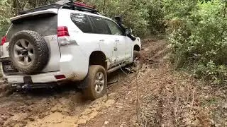 WOMBAT Part3 29/12/22 BOGGED IN PARADISE 4 prados 2 Hilux&rsquo;s 1 BJ 😲😉✌️