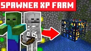 Skeleton/Zombie Spawner XP Farm Minecraft 1.21.11+ - EASY DESIGN