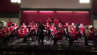 The Grenadier guards at Uppermill Civic Hall