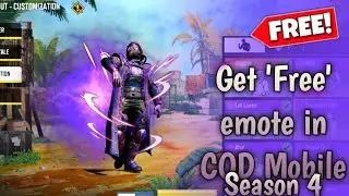 HOW TO Get Free Emotes in COD Mobile | Free Emotes COD Mobile 2021 | CODM Free Emotes