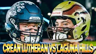 Crean Lutheran vs Laguna Hills 🔥 Orange County Battle 💥 Week 10 Match Up🍿
