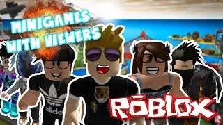 MM2, Epic Minigames, Natural Disaster & More - Roblox Minigames With Viewers! [ ItsBear ]