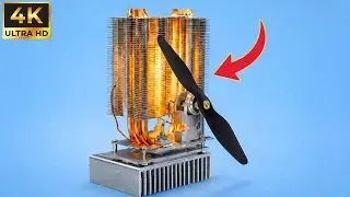 Неограниченное количество тепла от старых процессорных кулеров 🔥 Бесплатно и просто для зимы