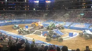 Monster Jam Show 2022 at Crypto.com Arena 2022 #monsterjam #staplescenter