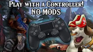 How to play WOW Dragonflight with a Controller. NO MODS