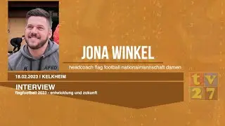 Jona Winkel | Headcoach Flag Football Damen Nationalmannschaft