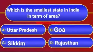 Which is the smallest state in India in term of area ? / Gk Quiz