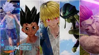 Hunter X Hunter All Characters Ultimate Attacks | Jump Force