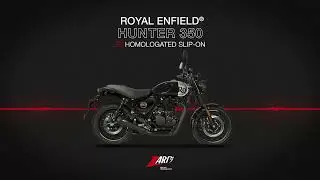 Zard for Royal Enfield Hunter 350 | Sound Slip-on E5 Homologated Version