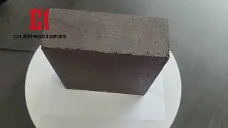 Customized Refractory Magnesia Chrome Brick 50 - 100Mpa Compressive Strength