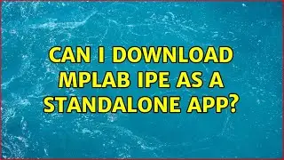 Can I download MPLAB IPE as a standalone app?