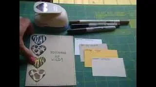 DIY Animal Prints Card #pawgustart#crafts