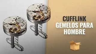 10 Mejores Ventas De Cufflink: Cufflinks,Baban Deluxe Steampunk Mens Cufflinks Vintage Watch